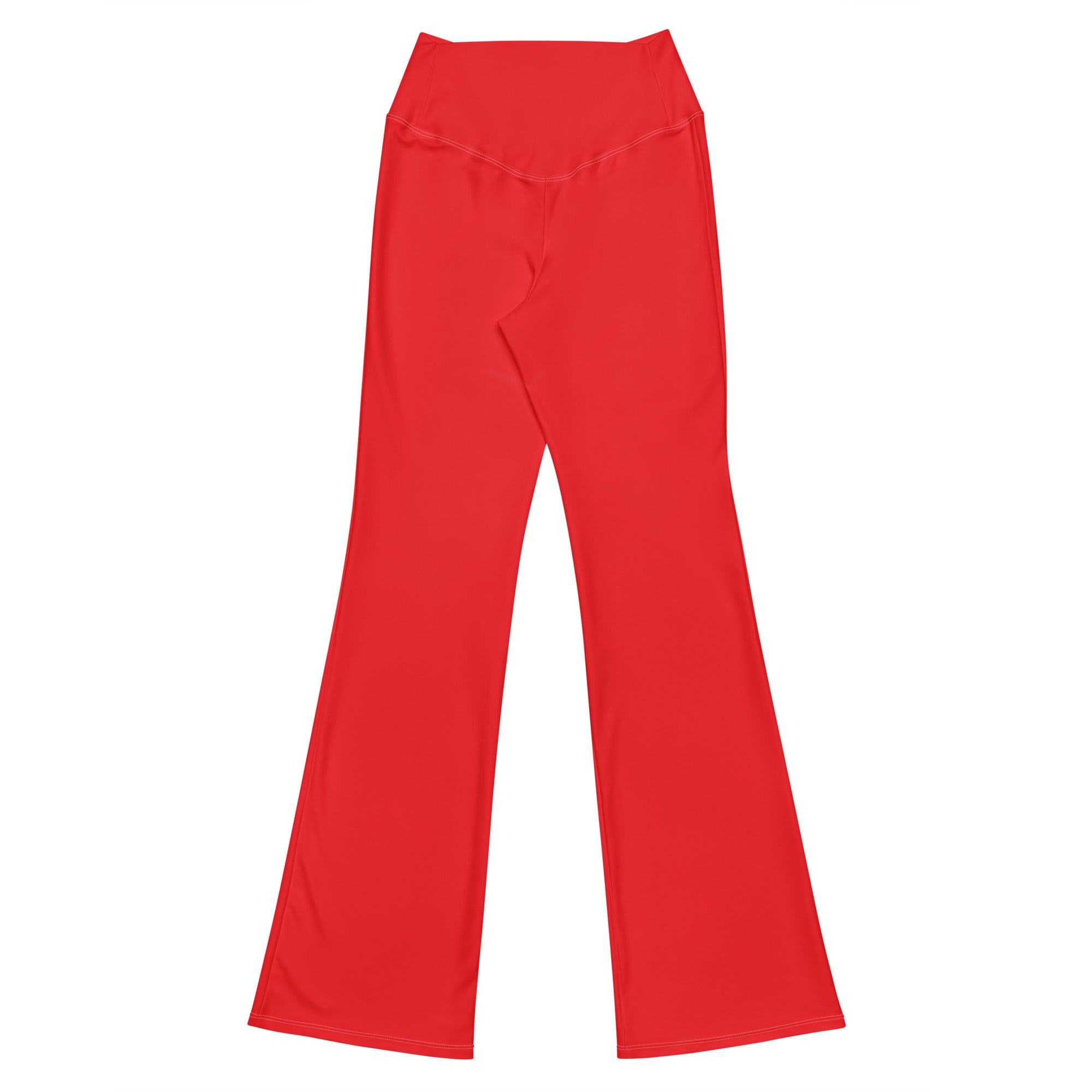 Flare leggings- Red