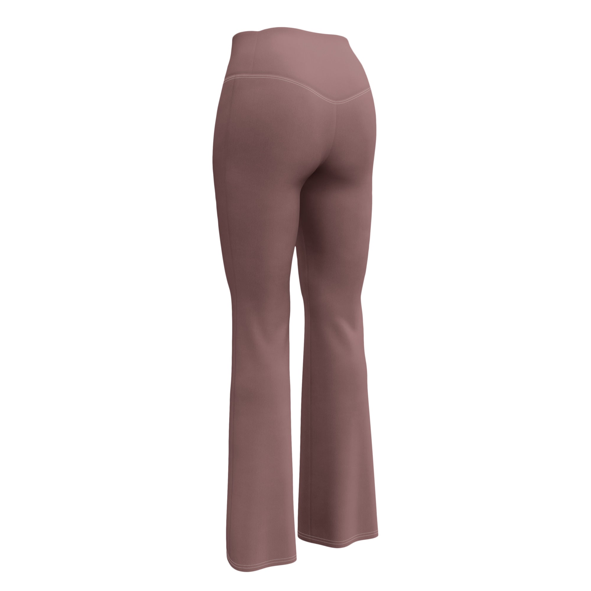 Flare leggings- Light Wood