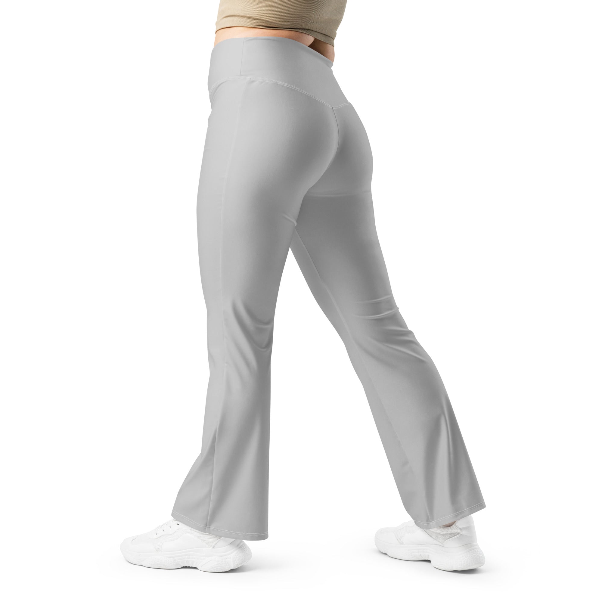 Flare leggings- Silver