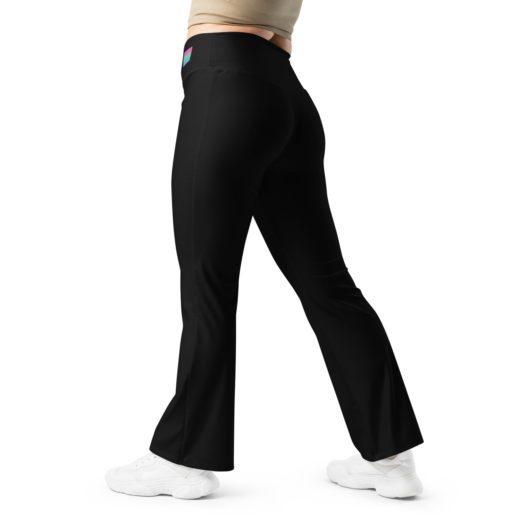 Flare leggings- Polysexual