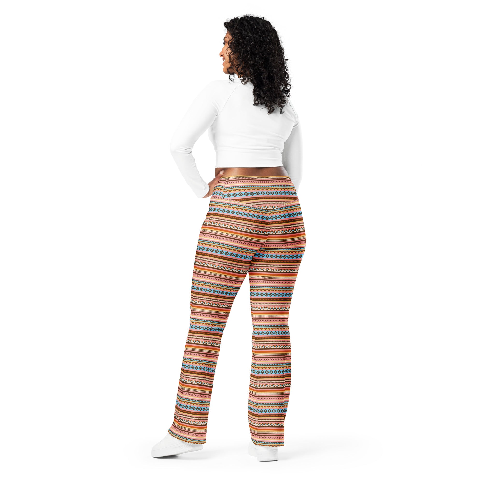 Flare leggings- American Tribal III