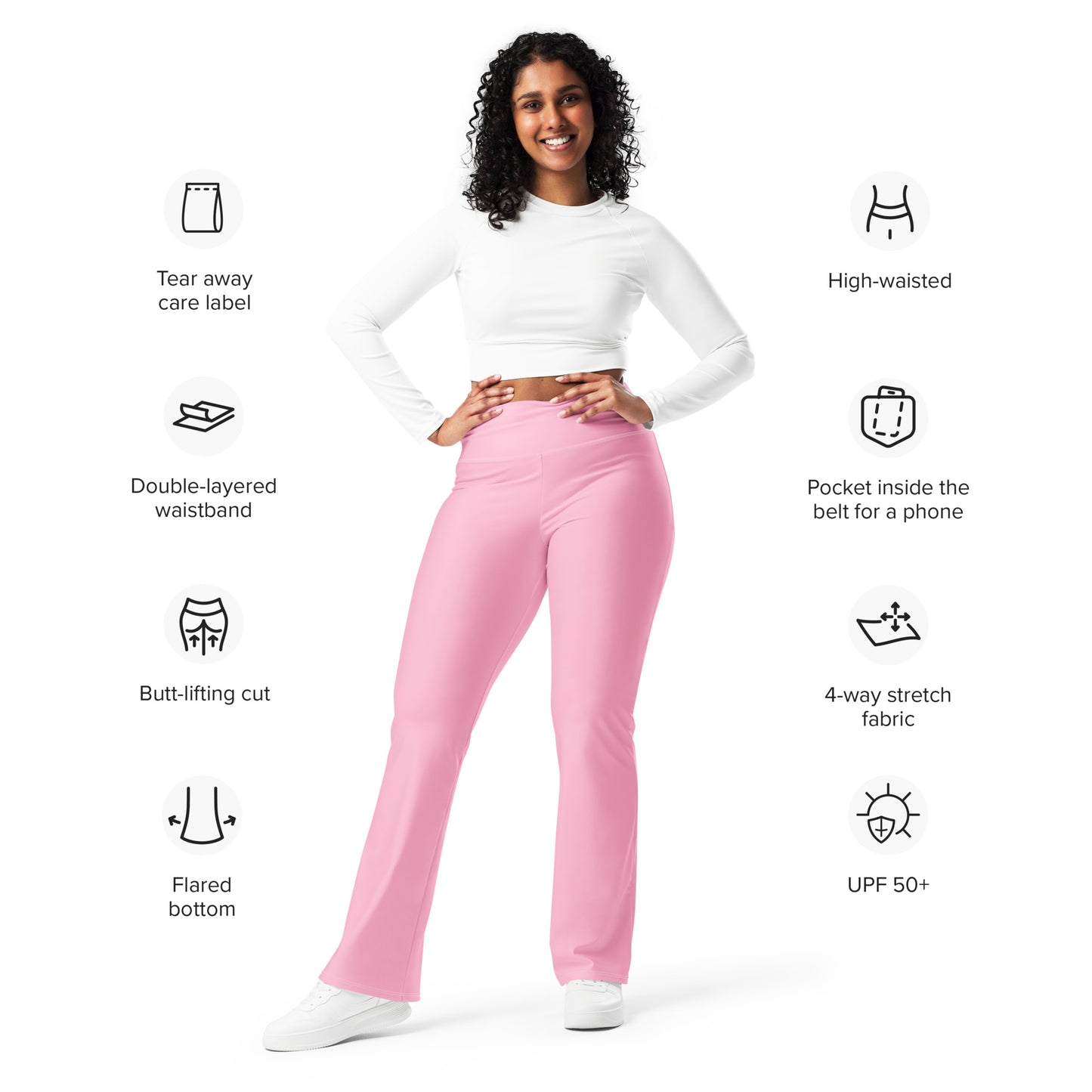 Flare leggings- Cotton Candy
