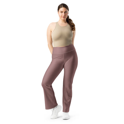 Flare leggings- Light Wood