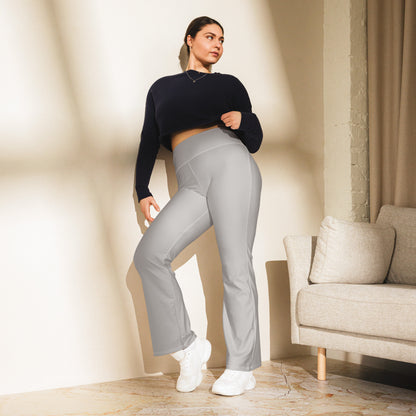 Flare leggings- Silver