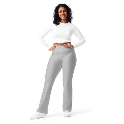 Flare leggings- Silver