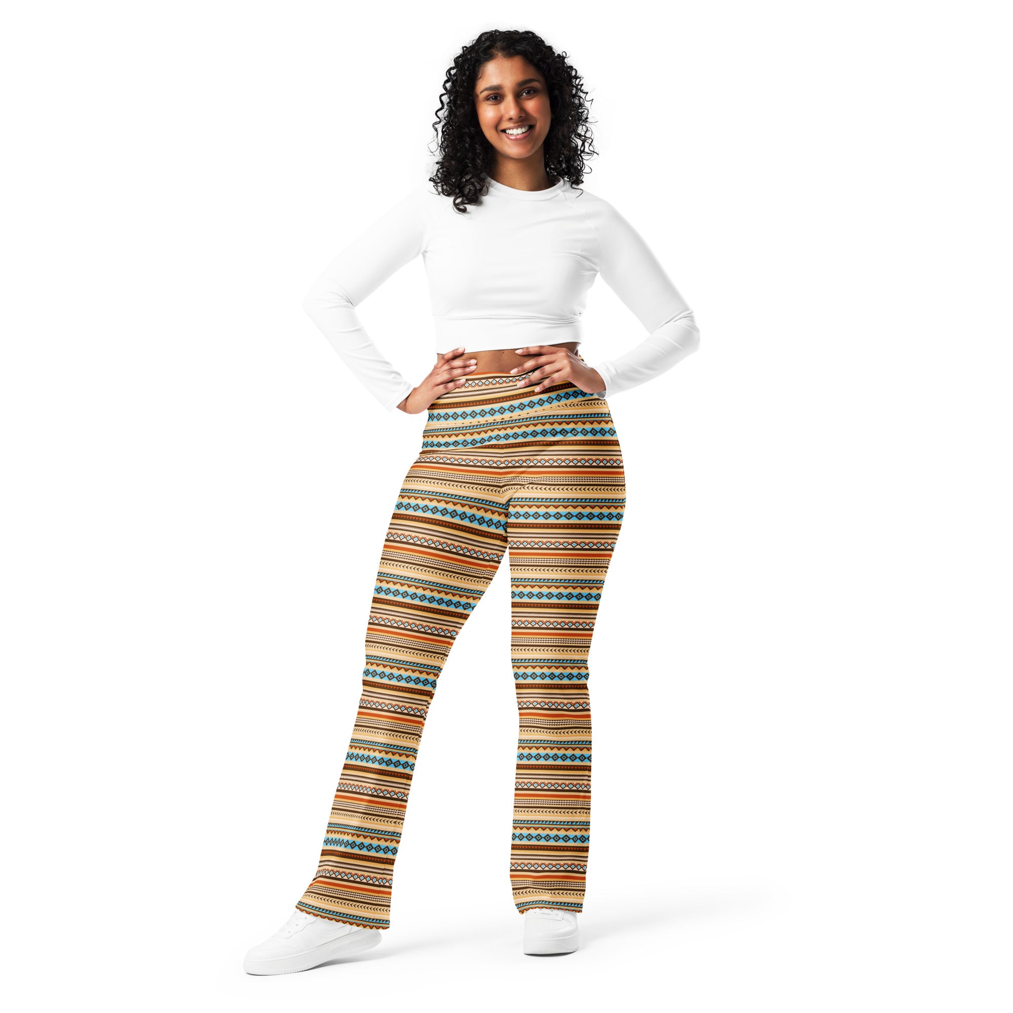 Flare leggings- American Tribal I