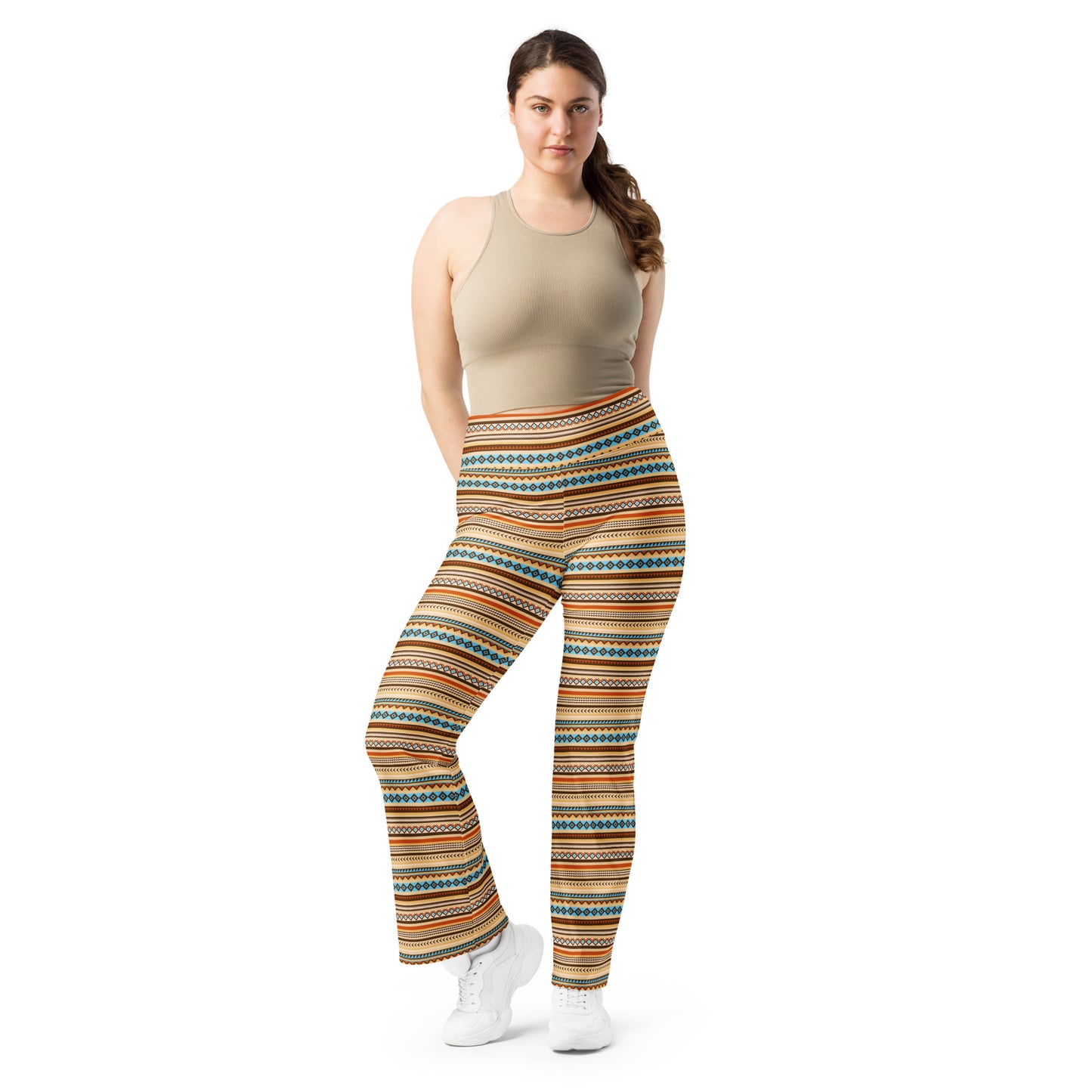 Flare leggings- American Tribal I