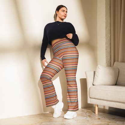 Flare leggings- American Tribal III