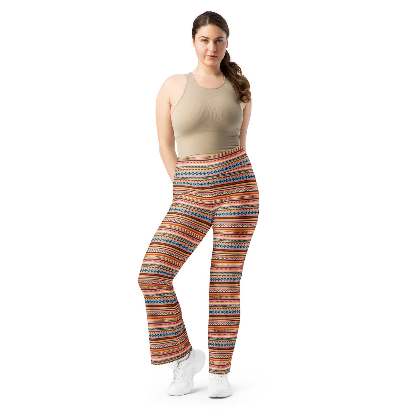 Flare leggings- American Tribal III