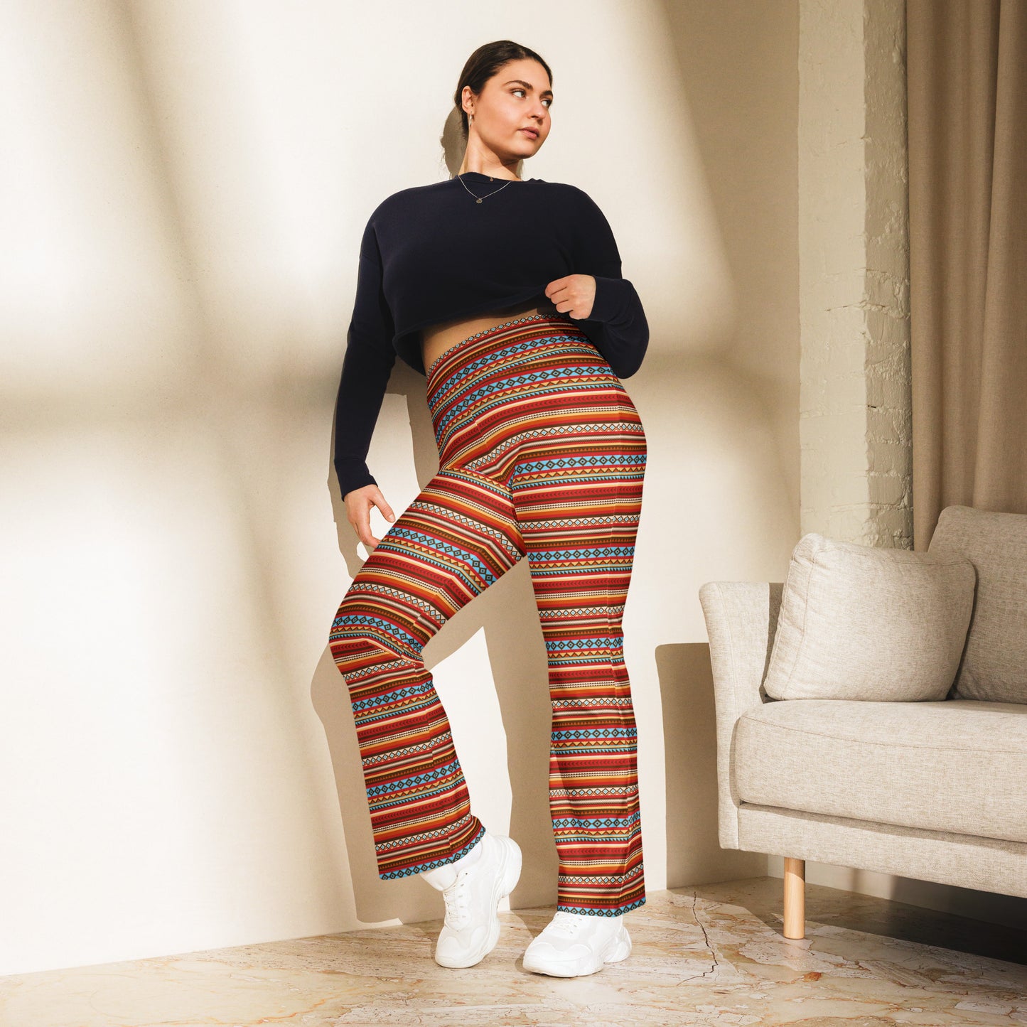 Flare leggings- American Tribal V