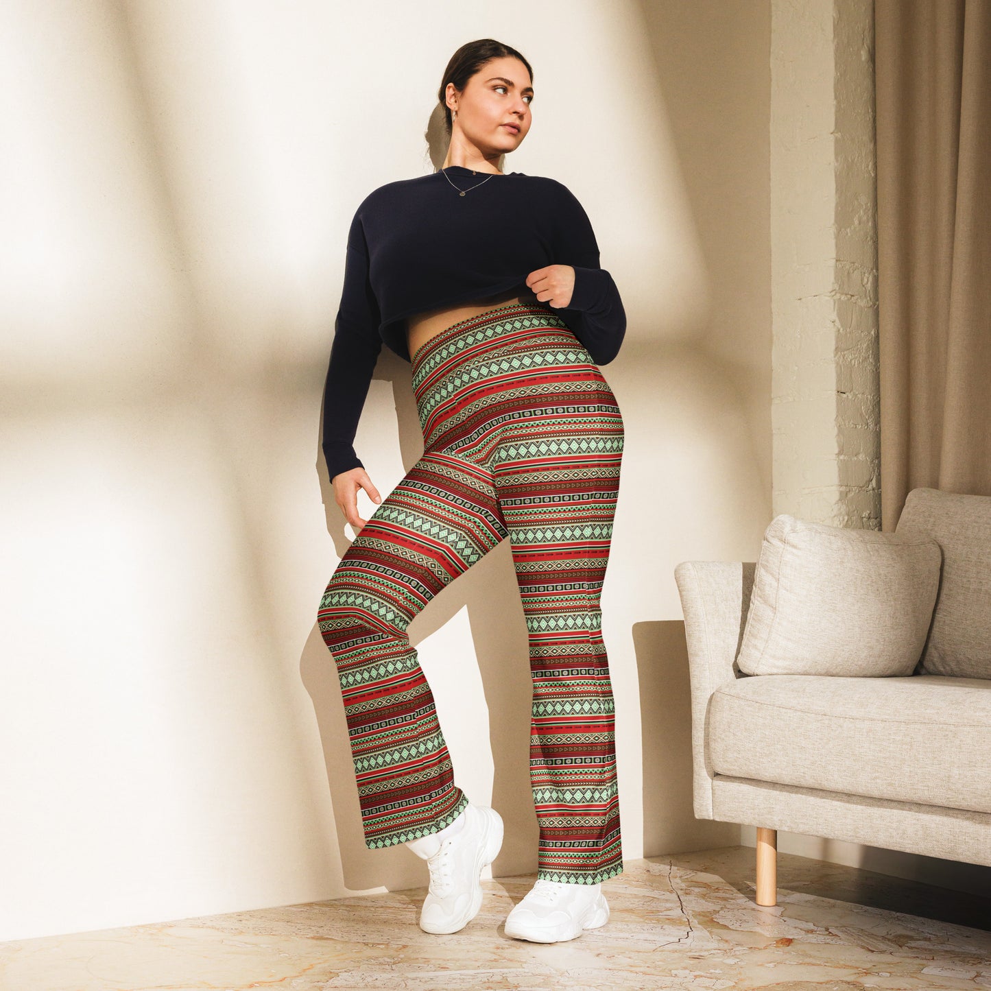 Flare leggings- American Tribal VI