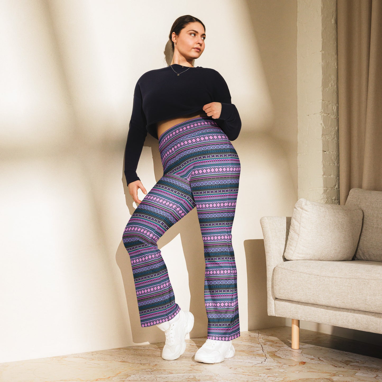 Flare leggings- American Tribal VIII