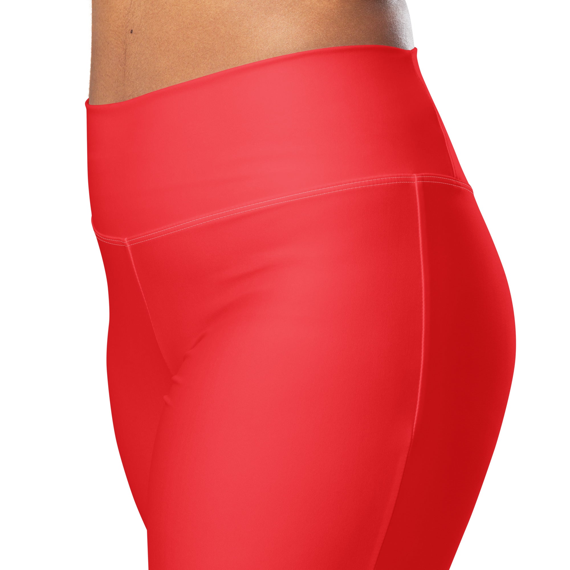 Flare leggings- Red