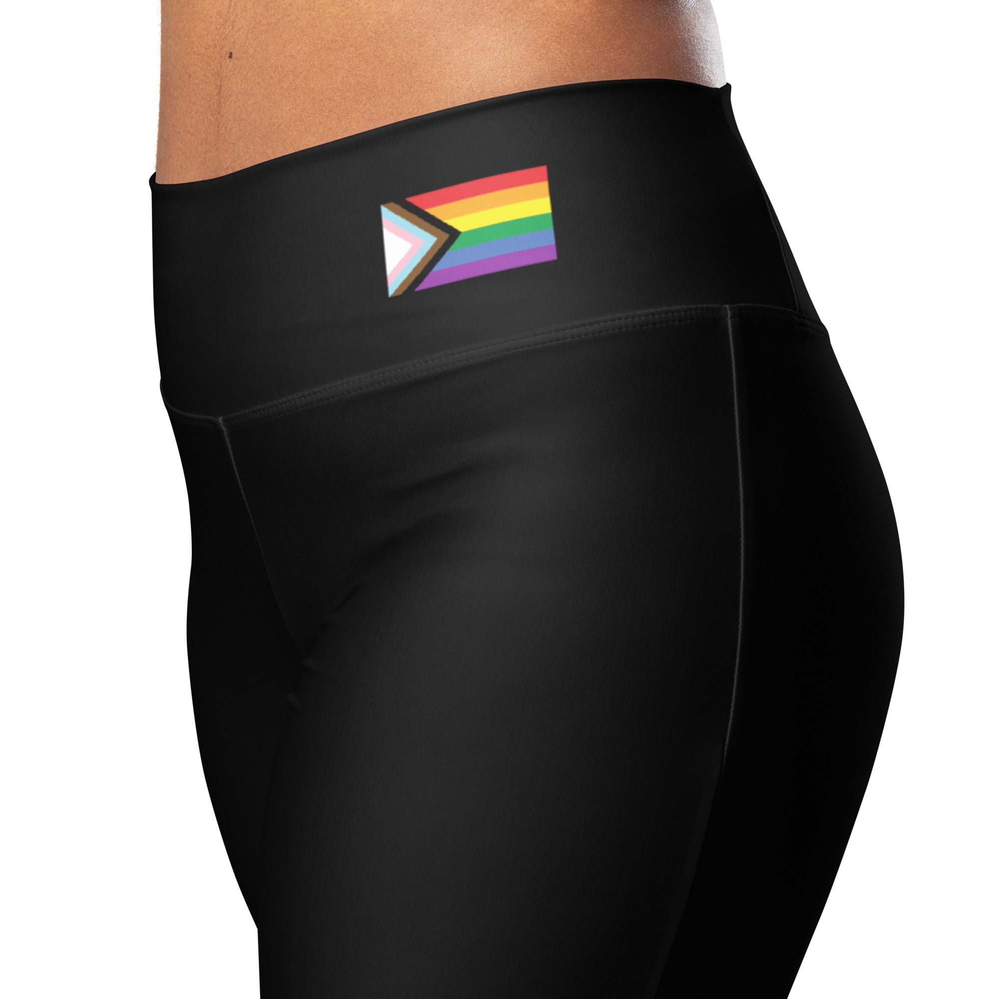 Flare leggings- Progress Pride