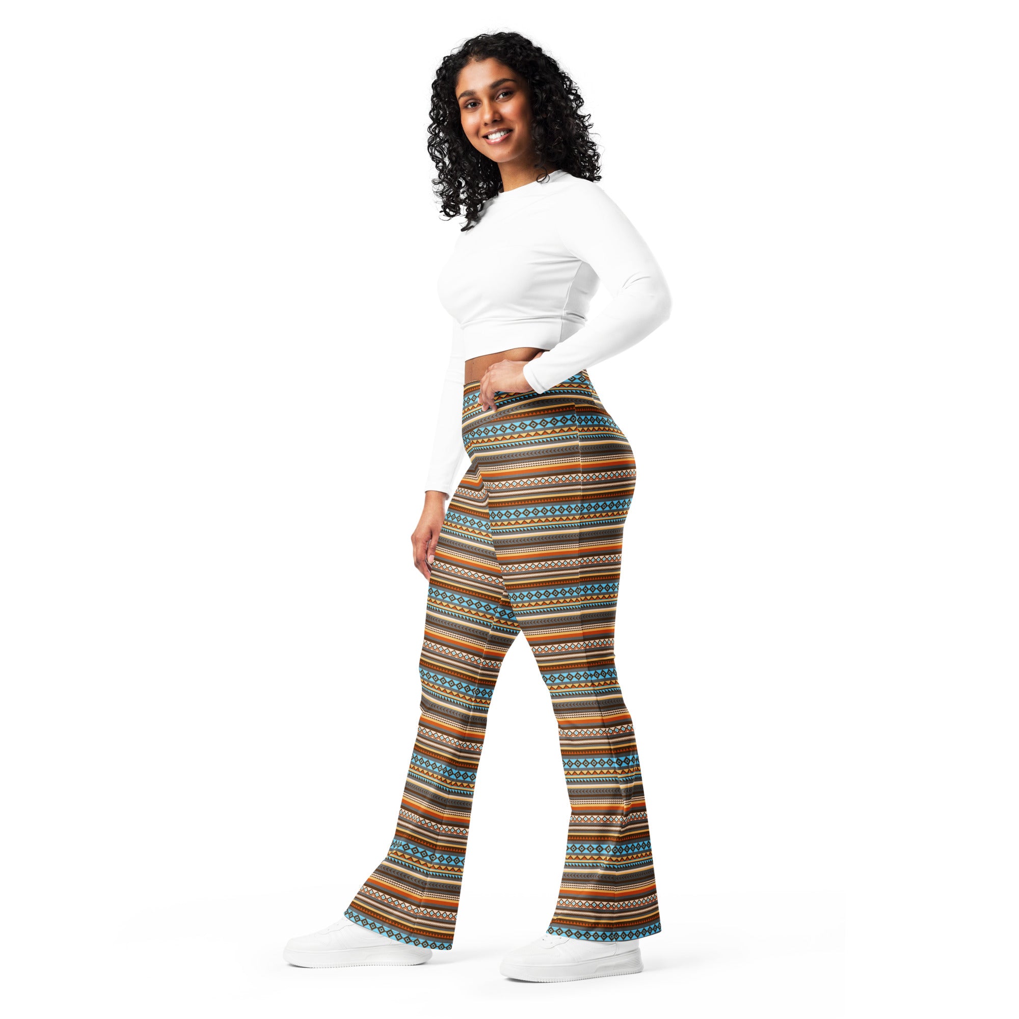 Flare leggings- American Tribal VII