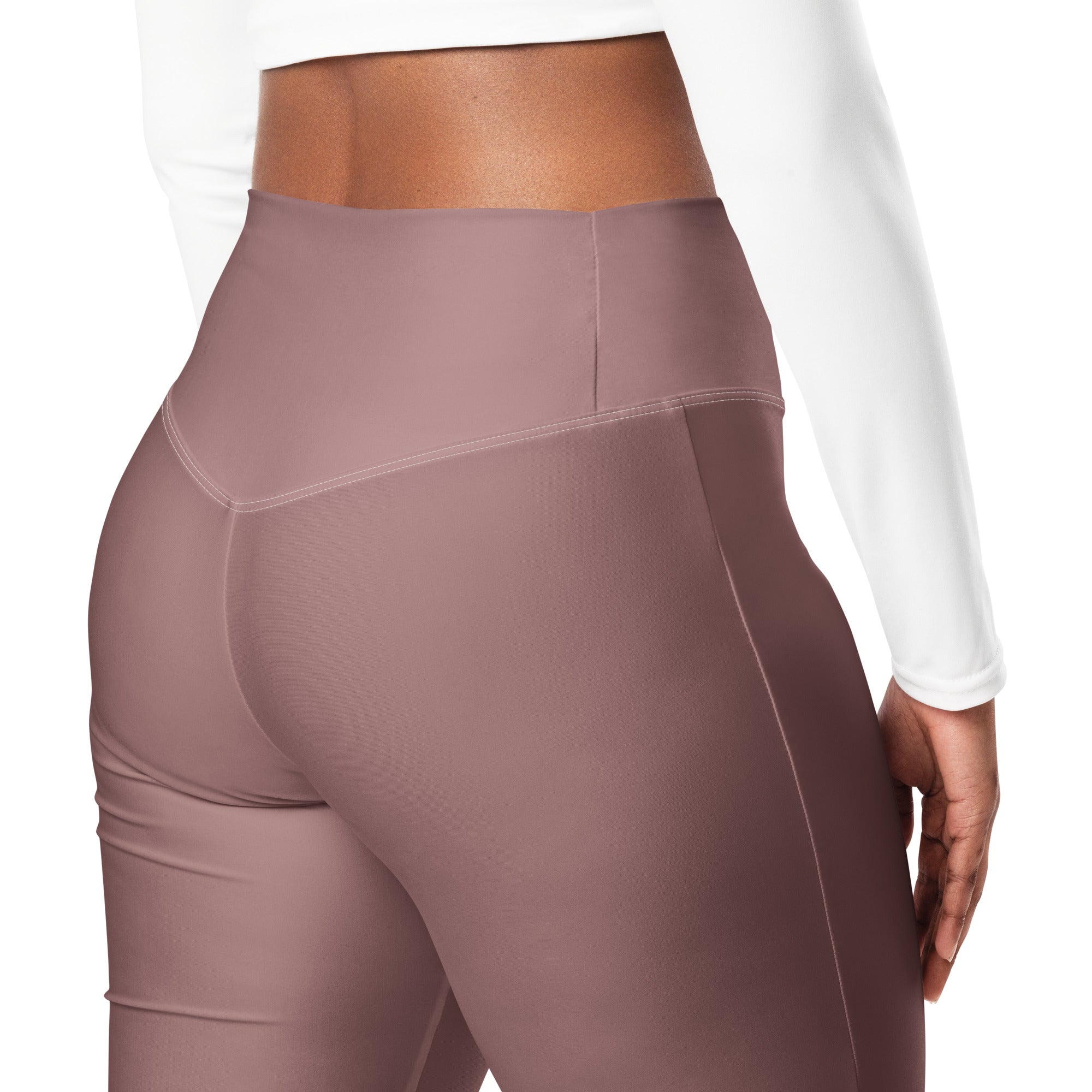 Flare leggings- Light Wood