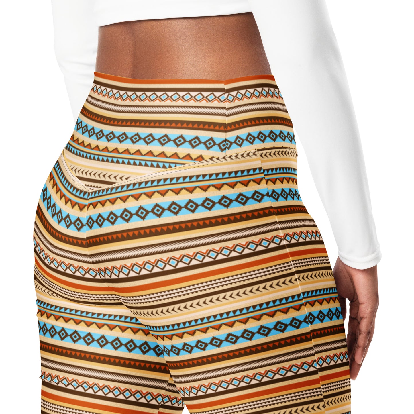 Flare leggings- American Tribal I