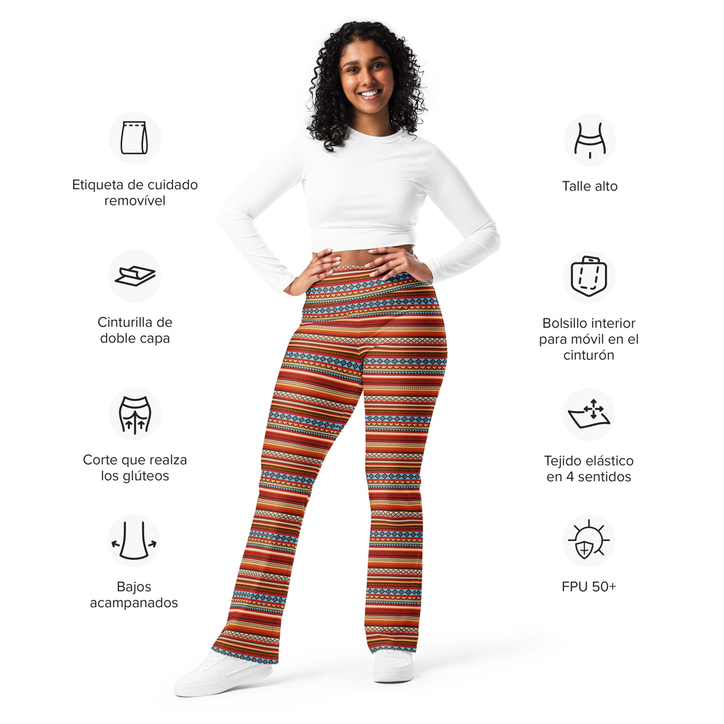 Flare leggings- American Tribal V