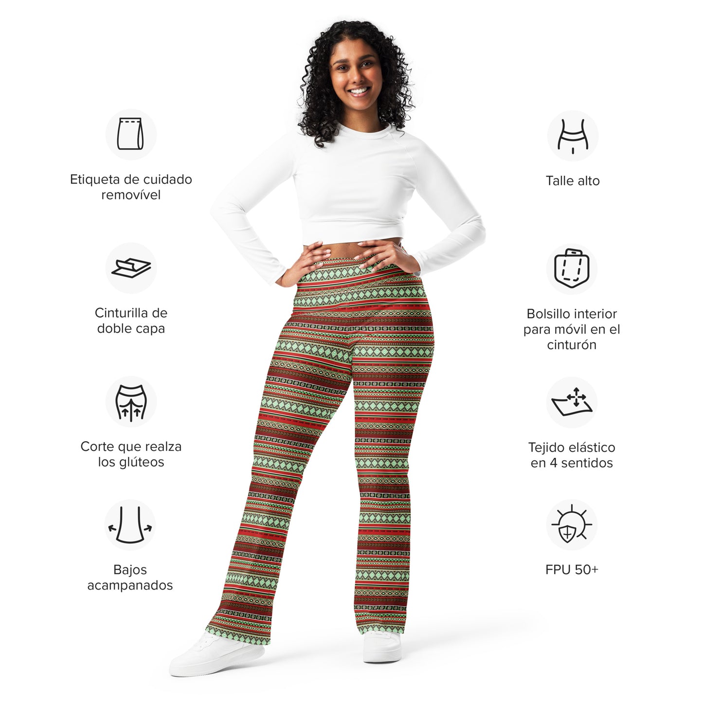 Flare leggings- American Tribal VI