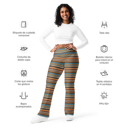 Flare leggings- American Tribal VII