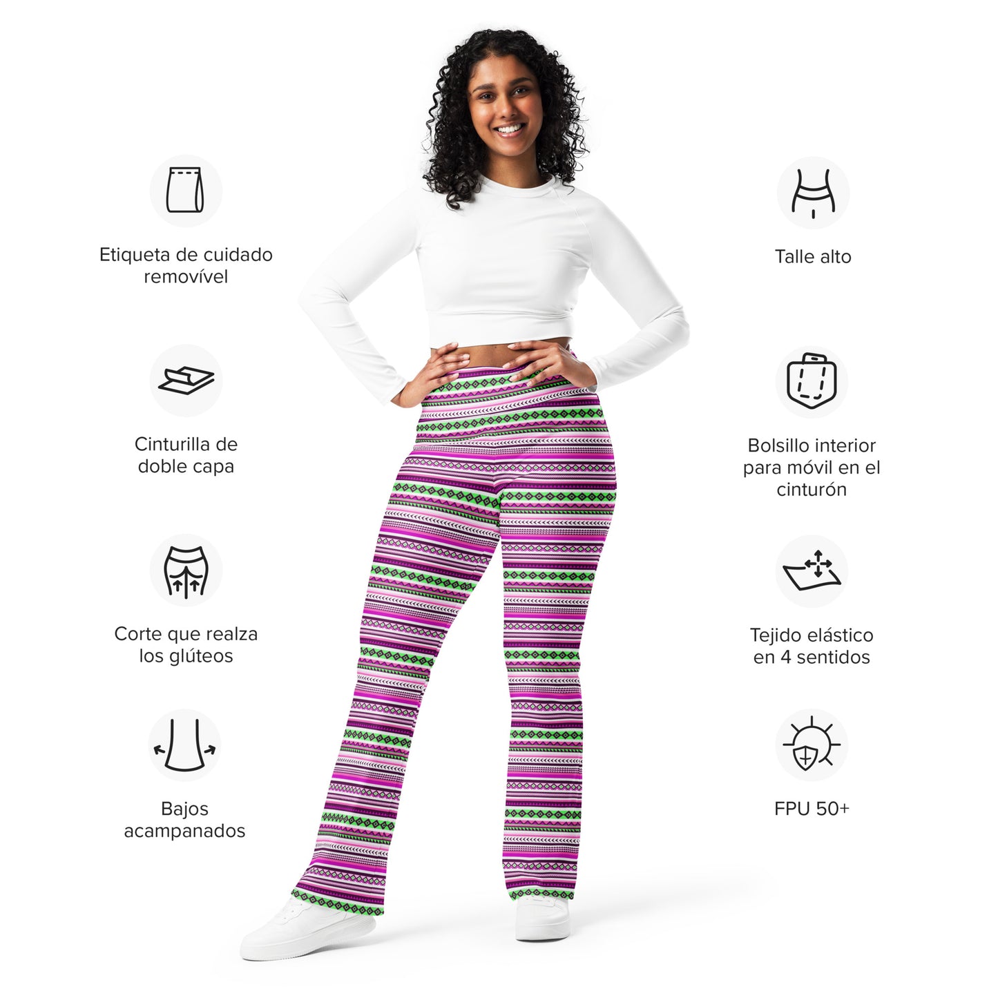 Flare leggings- American Tribal IX