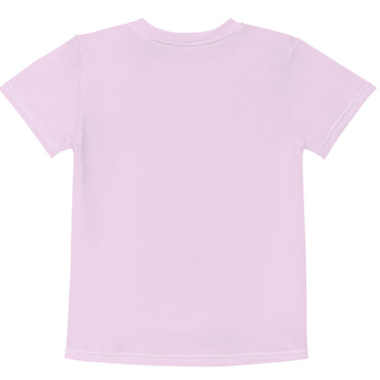 Kids crew neck t-shirt-Beetiful Flower Garden II Selago
