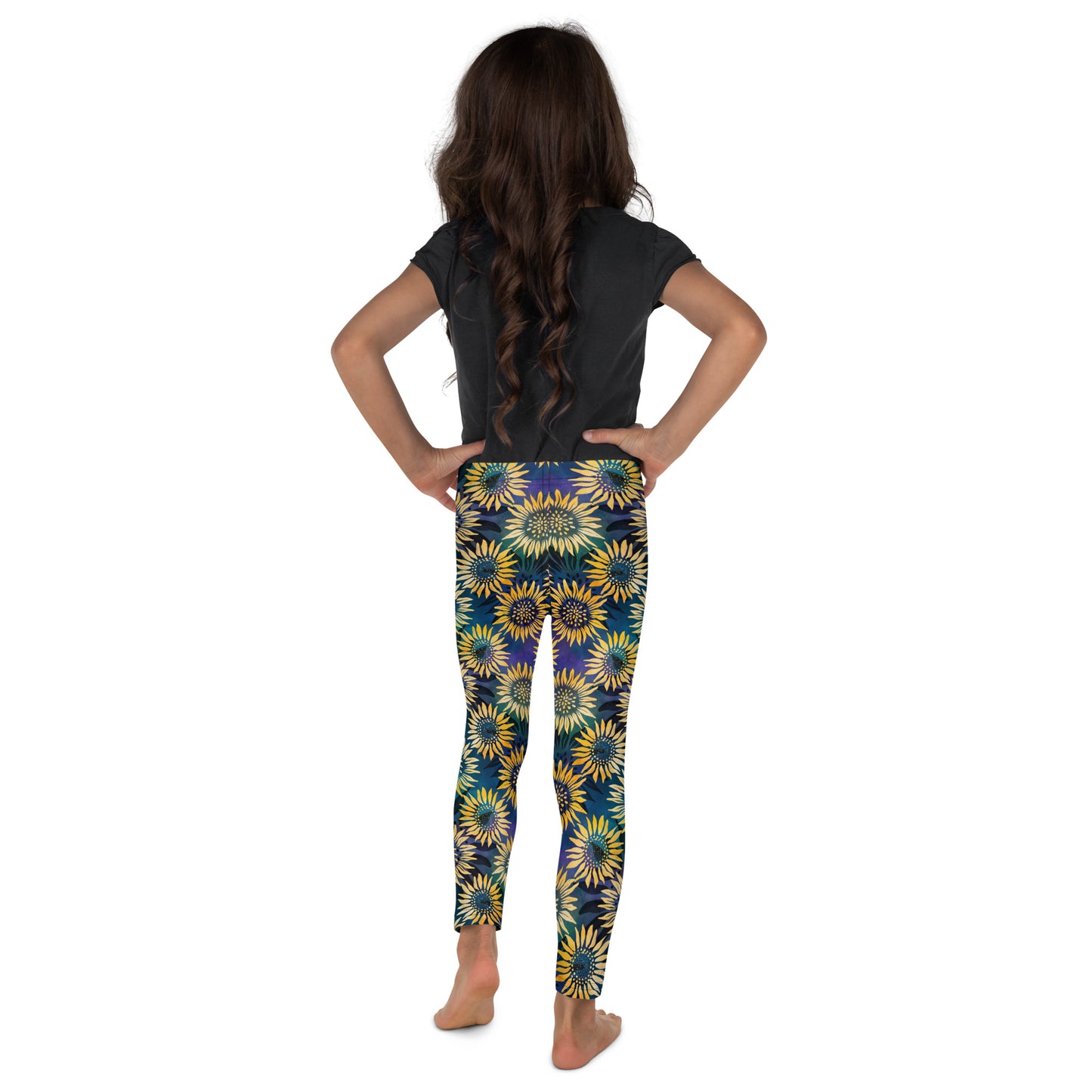 Kid's Leggings- Sunflowers
