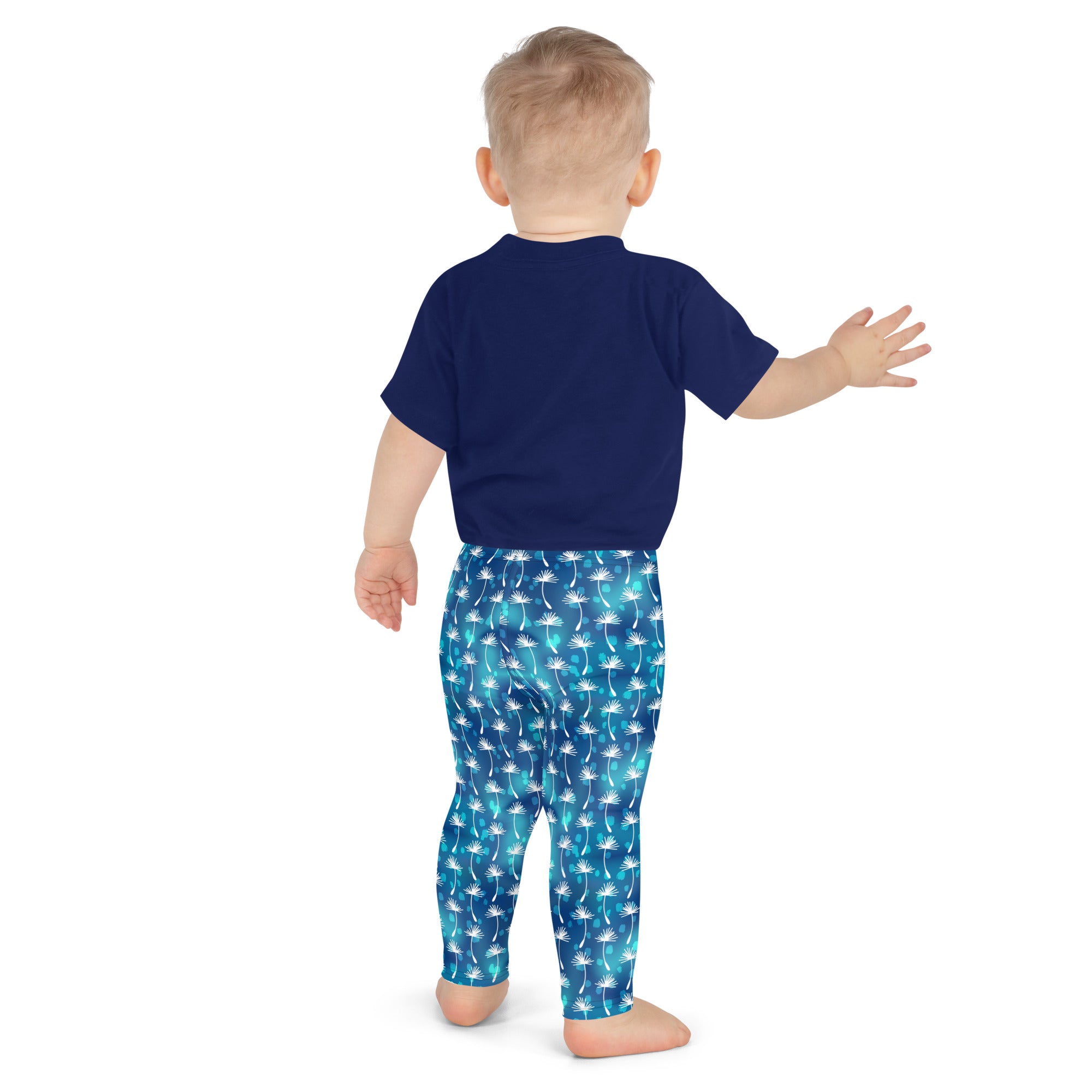 Kid's Leggings-Botanical Pattern IV