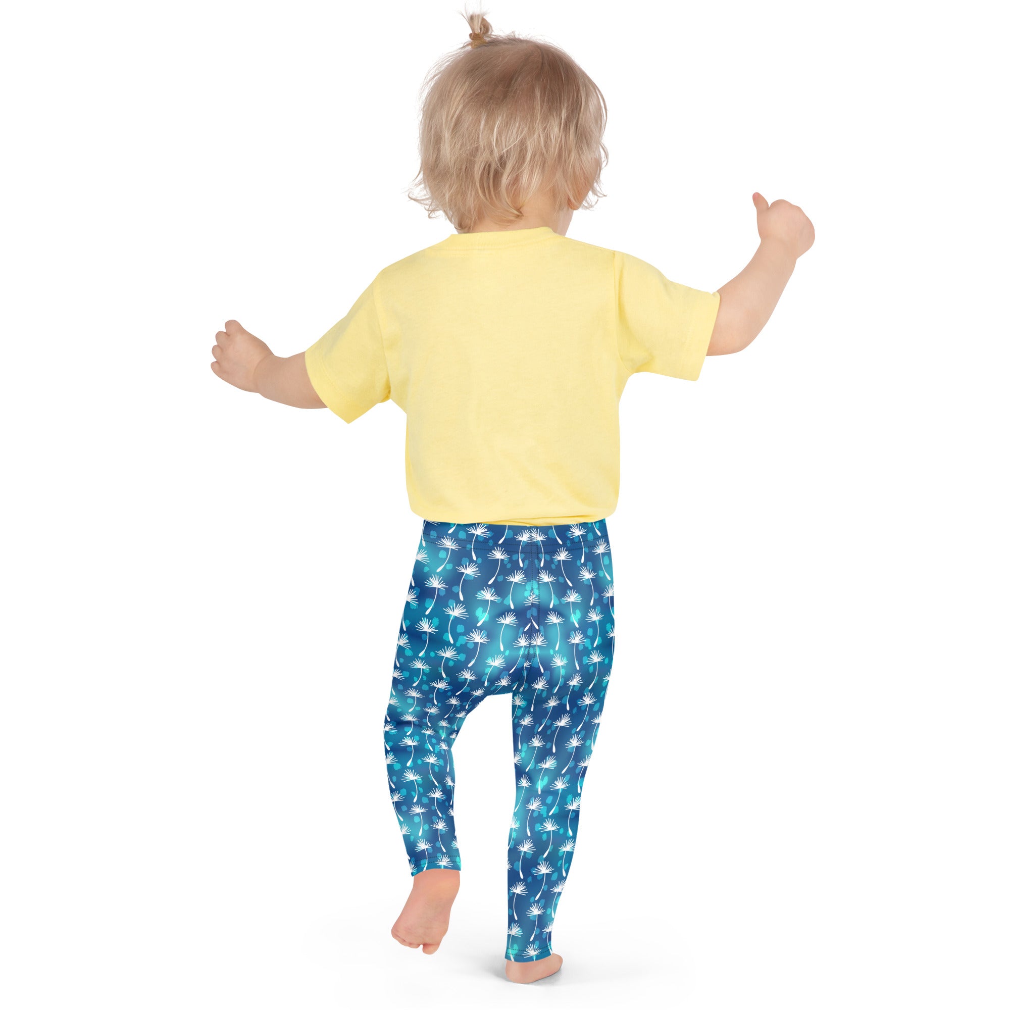 Kid's Leggings-Botanical Pattern IV