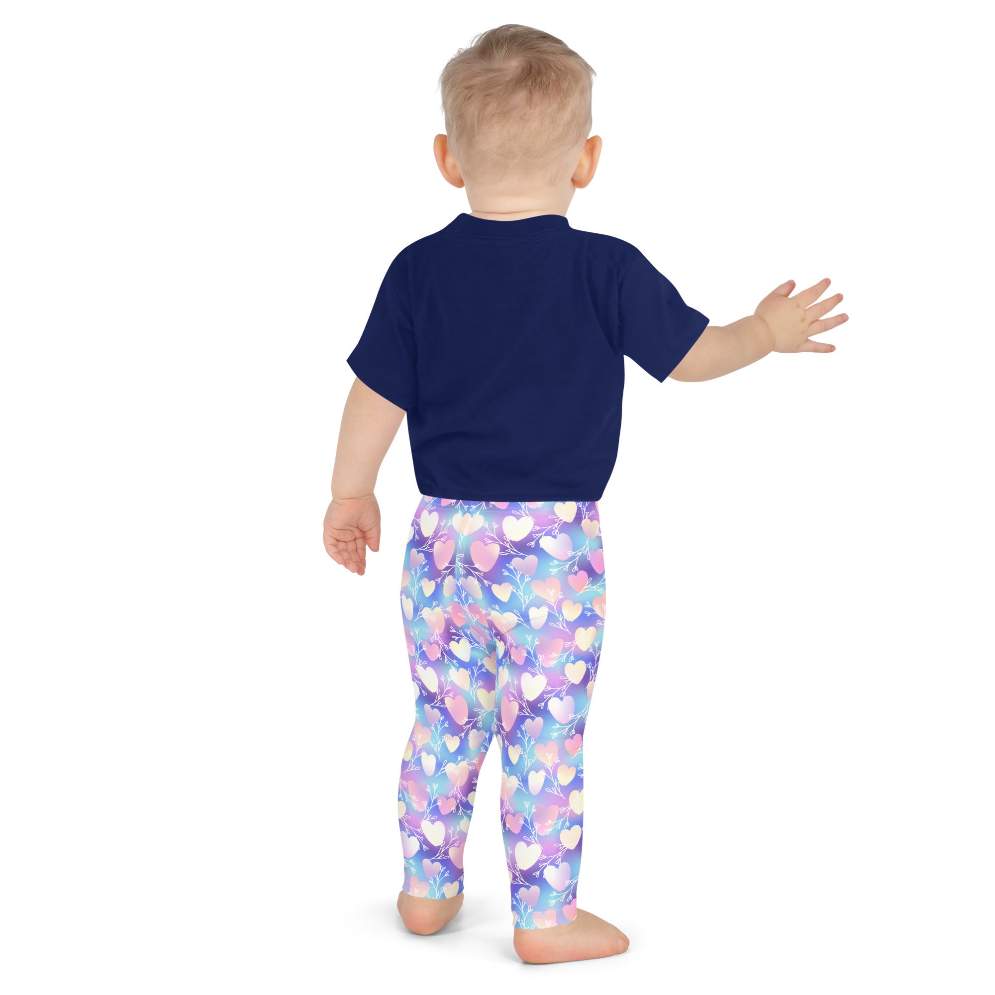 Kid's Leggings-Botanical Pattern III