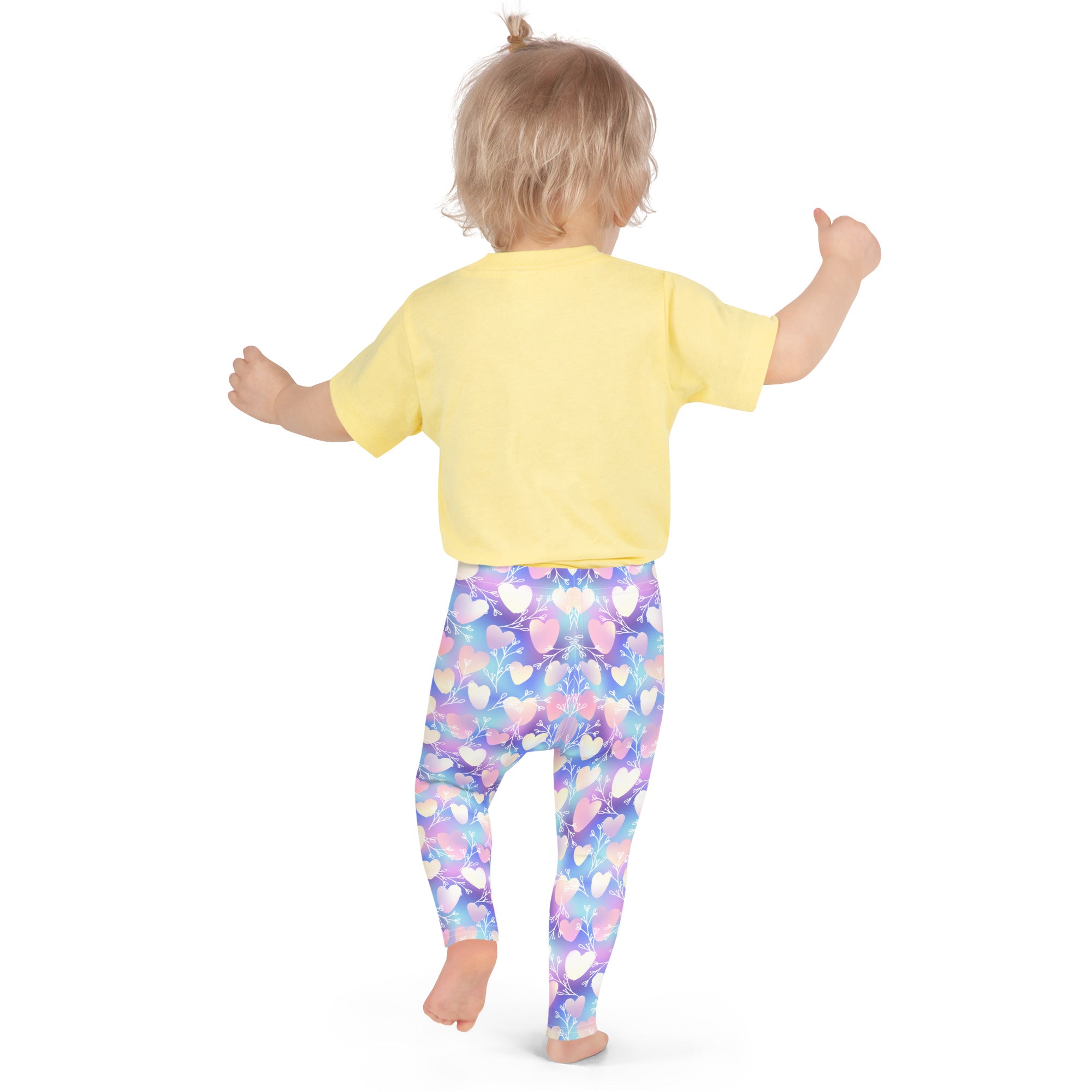 Kid's Leggings-Botanical Pattern III