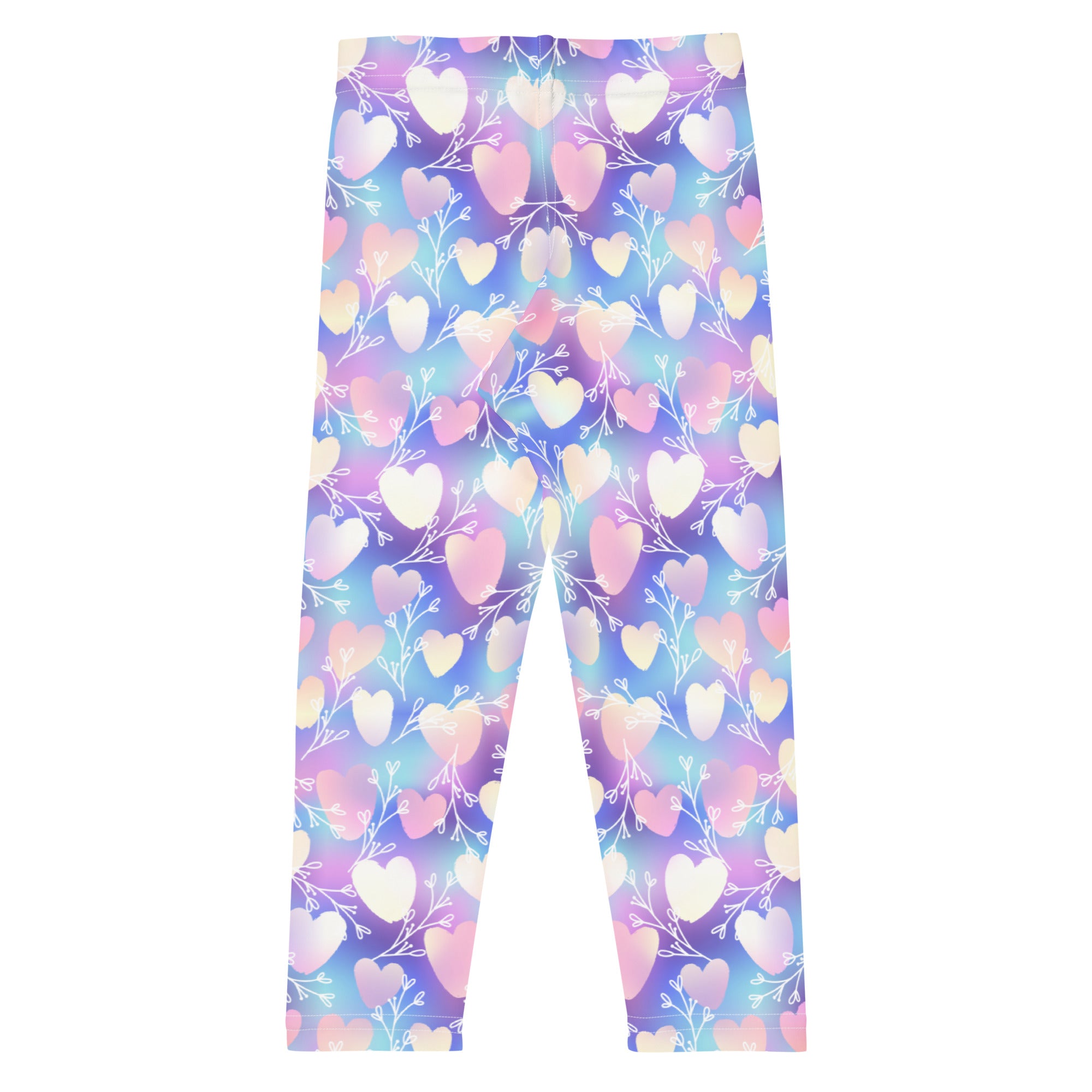 Kid's Leggings-Botanical Pattern III