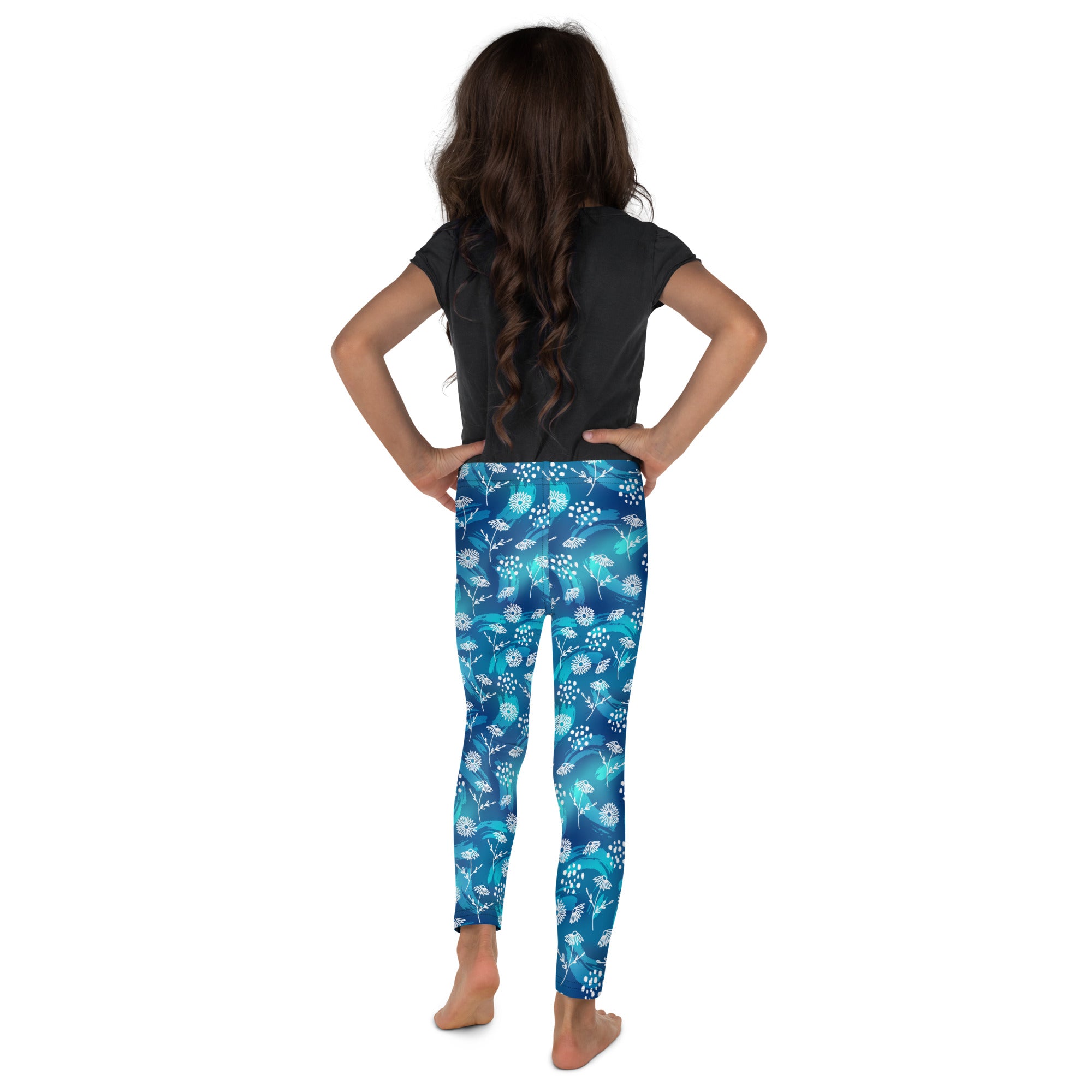 Kid's Leggings-Botanical Pattern I