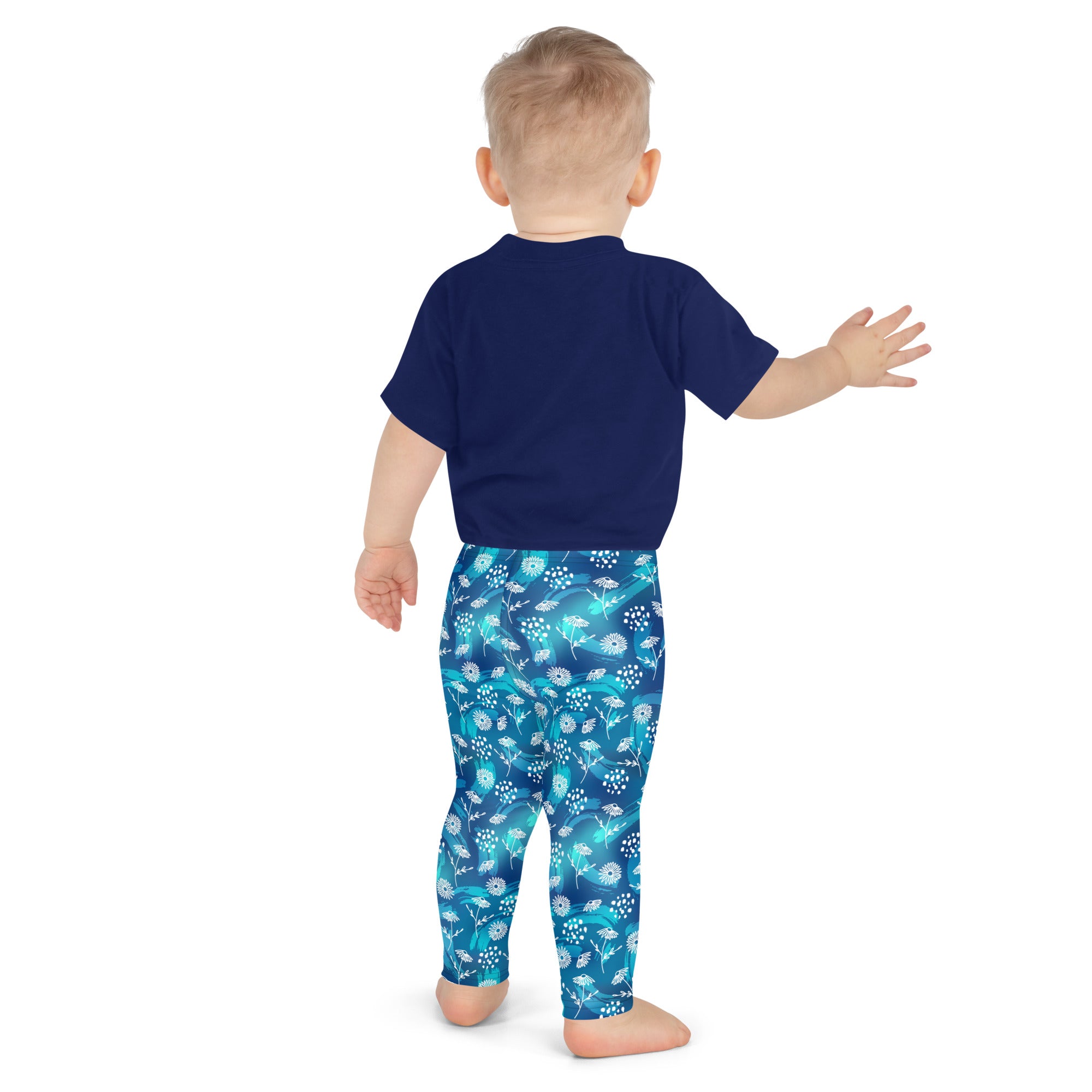 Kid's Leggings-Botanical Pattern I