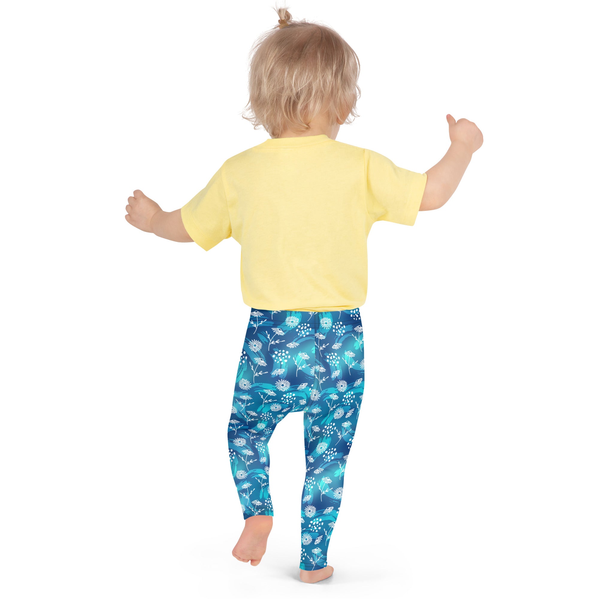 Kid's Leggings-Botanical Pattern I