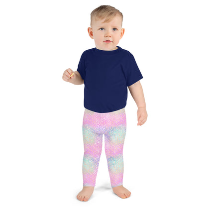 Kid's Leggings- Pink and Stars