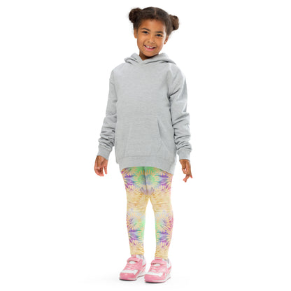 Kid's Leggings- Multi colour Sunflowers