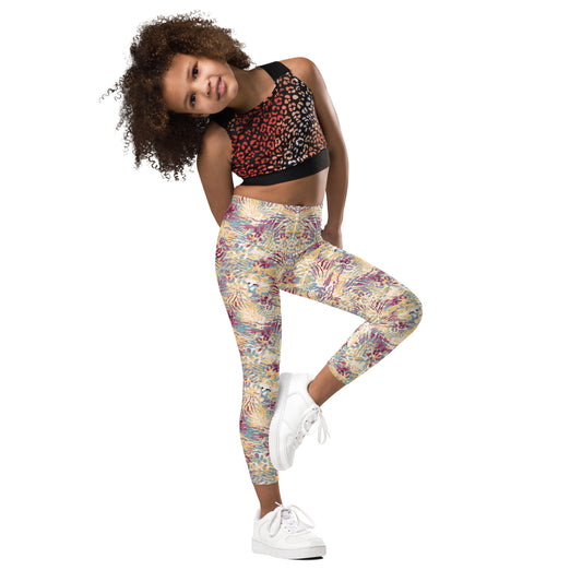 Kid's Leggings- Wilderness Design I