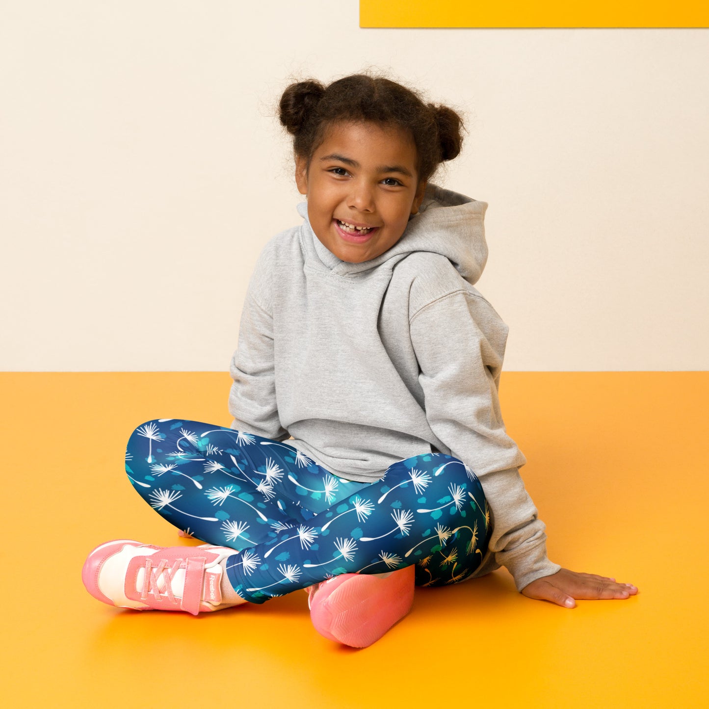 Kid's Leggings-Botanical Pattern IV