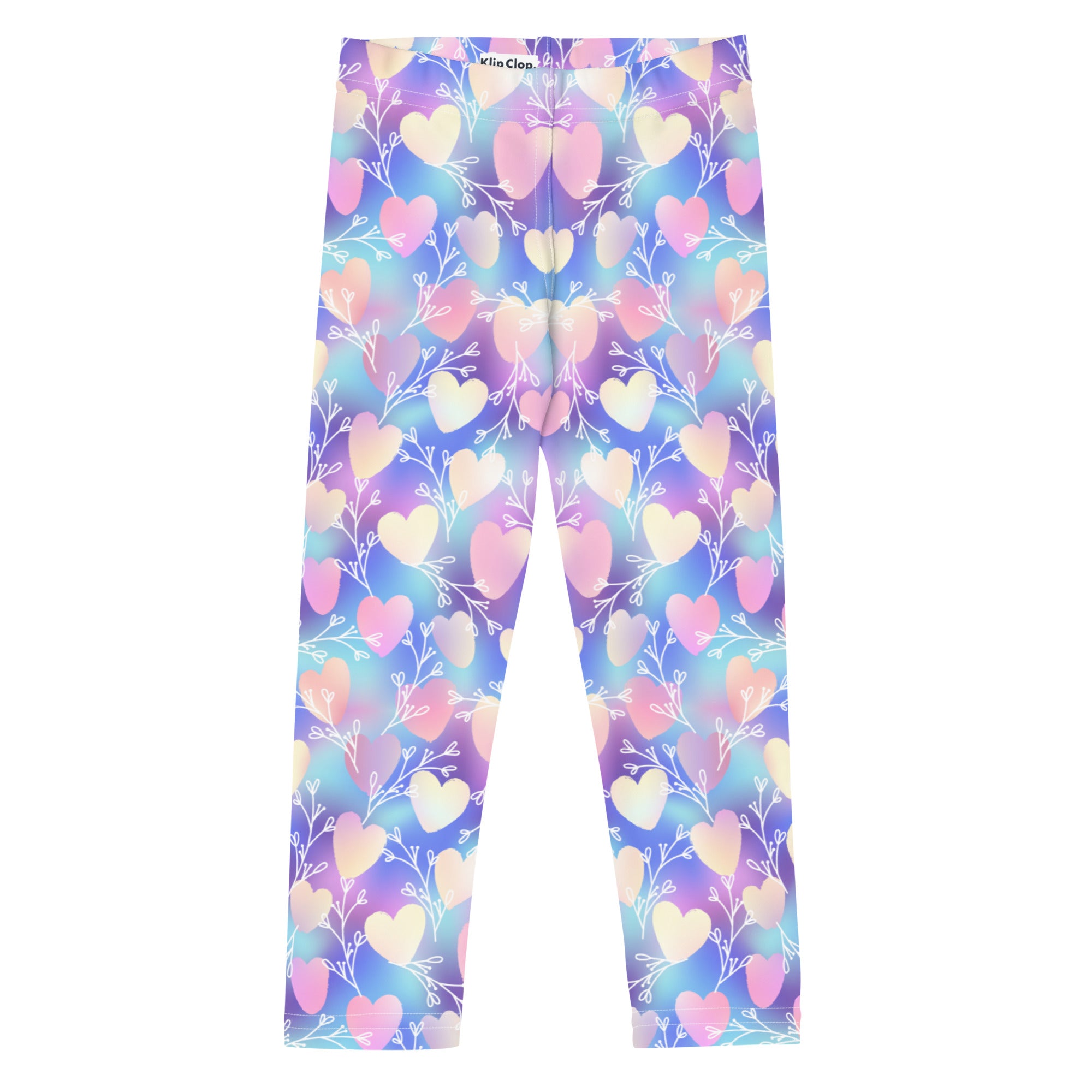 Kid's Leggings-Botanical Pattern III