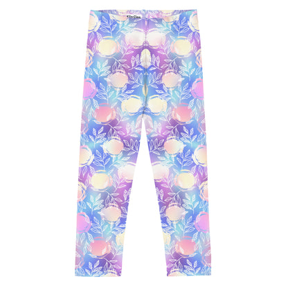 Kid's Leggings-Botanical Pattern II