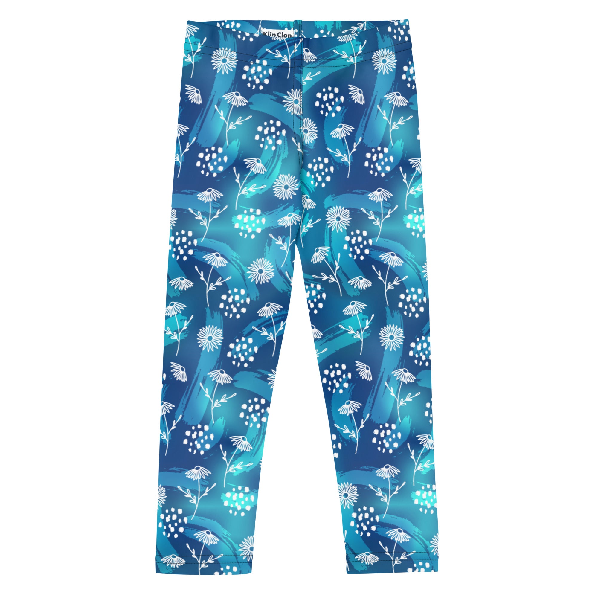 Kid's Leggings-Botanical Pattern I