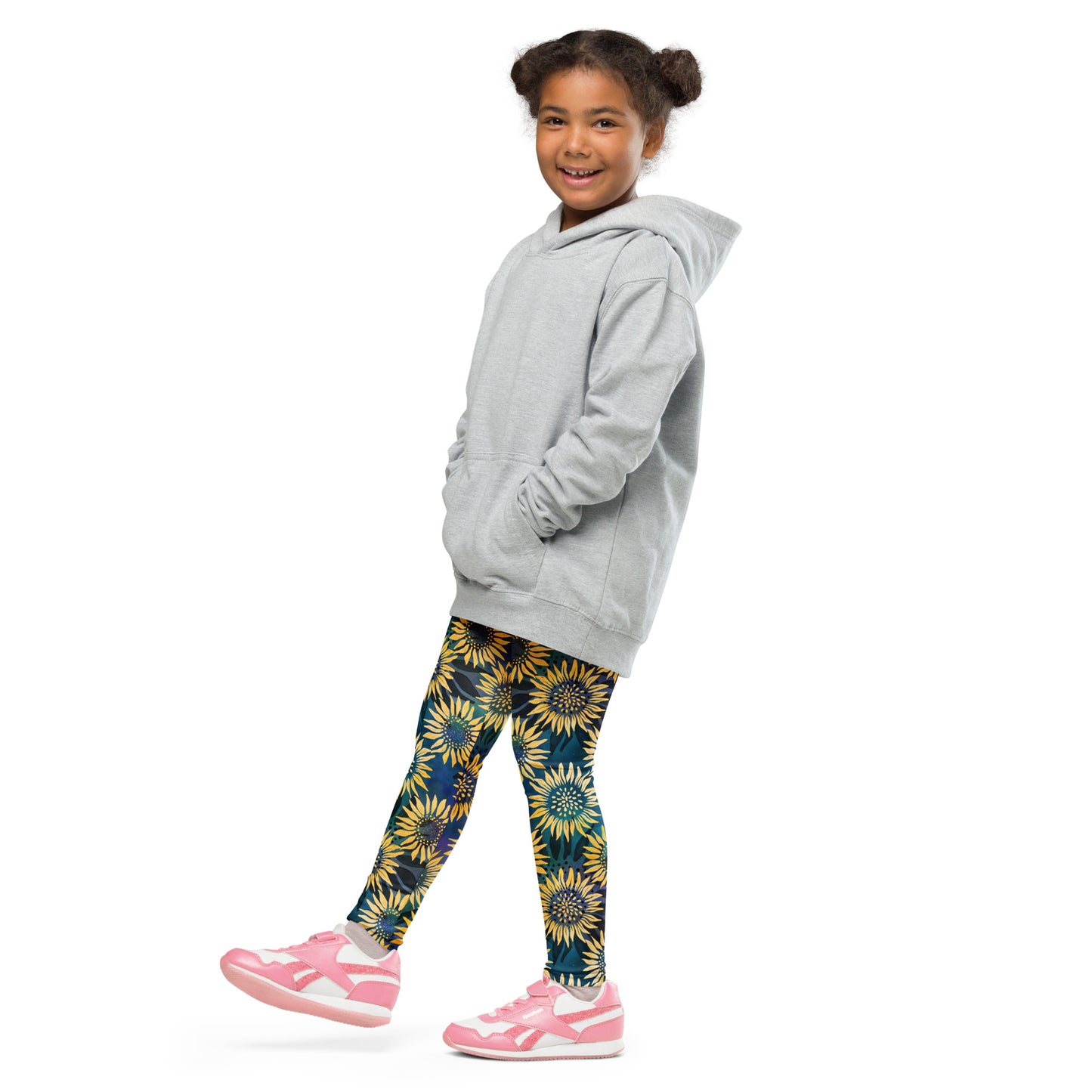 Kid's Leggings- Sunflowers