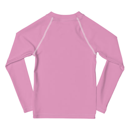 Kids Rash Guard- Pink