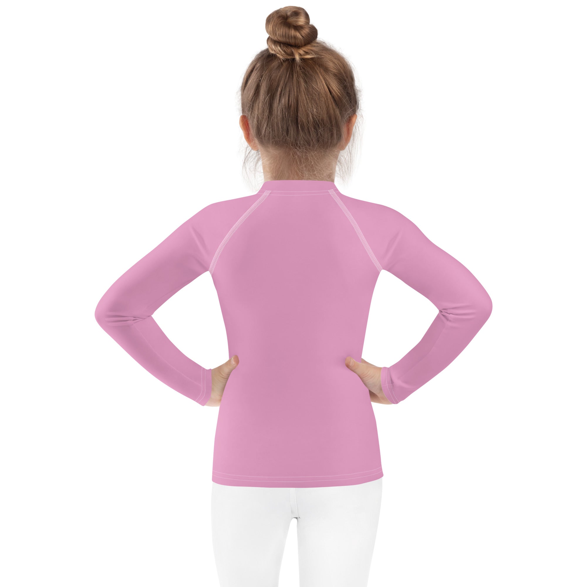 Kids Rash Guard- Pink