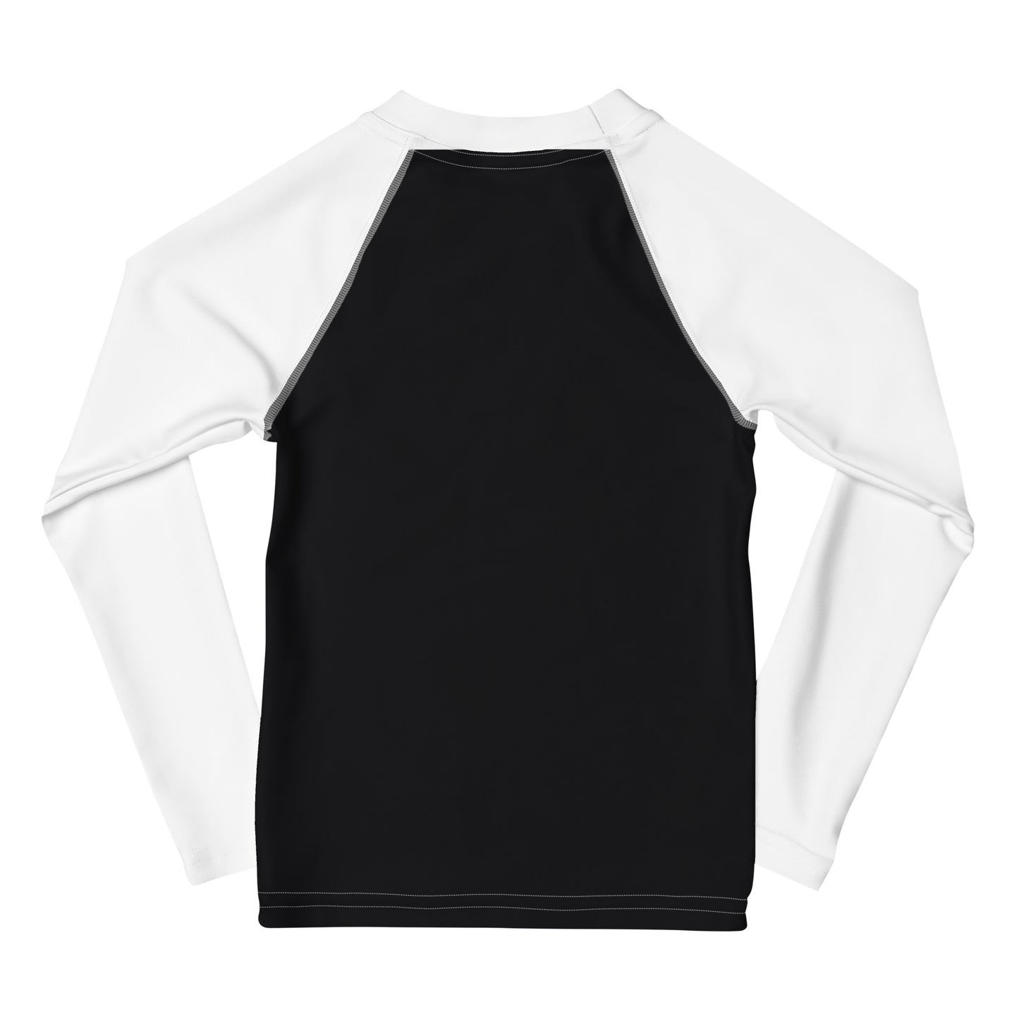 Kids Rash Guard- Black And White