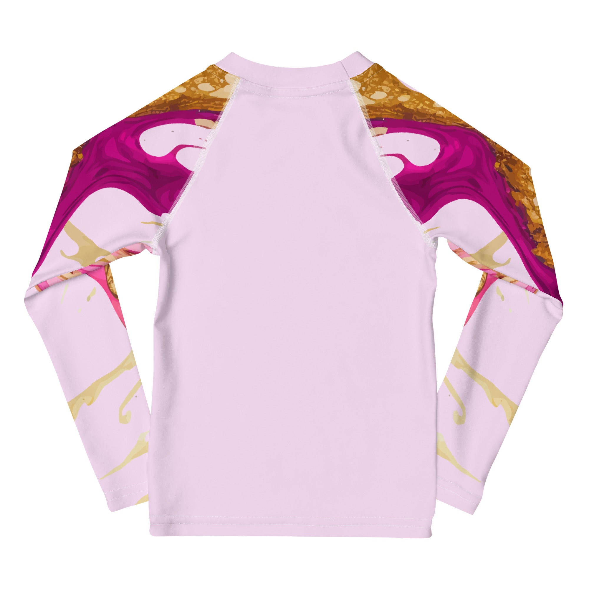 Kids Rash Guard-Ink Pattern I