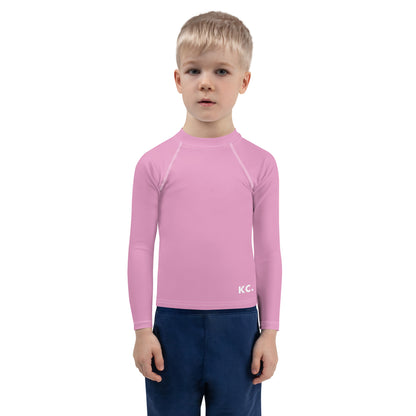 Kids Rash Guard- Pink