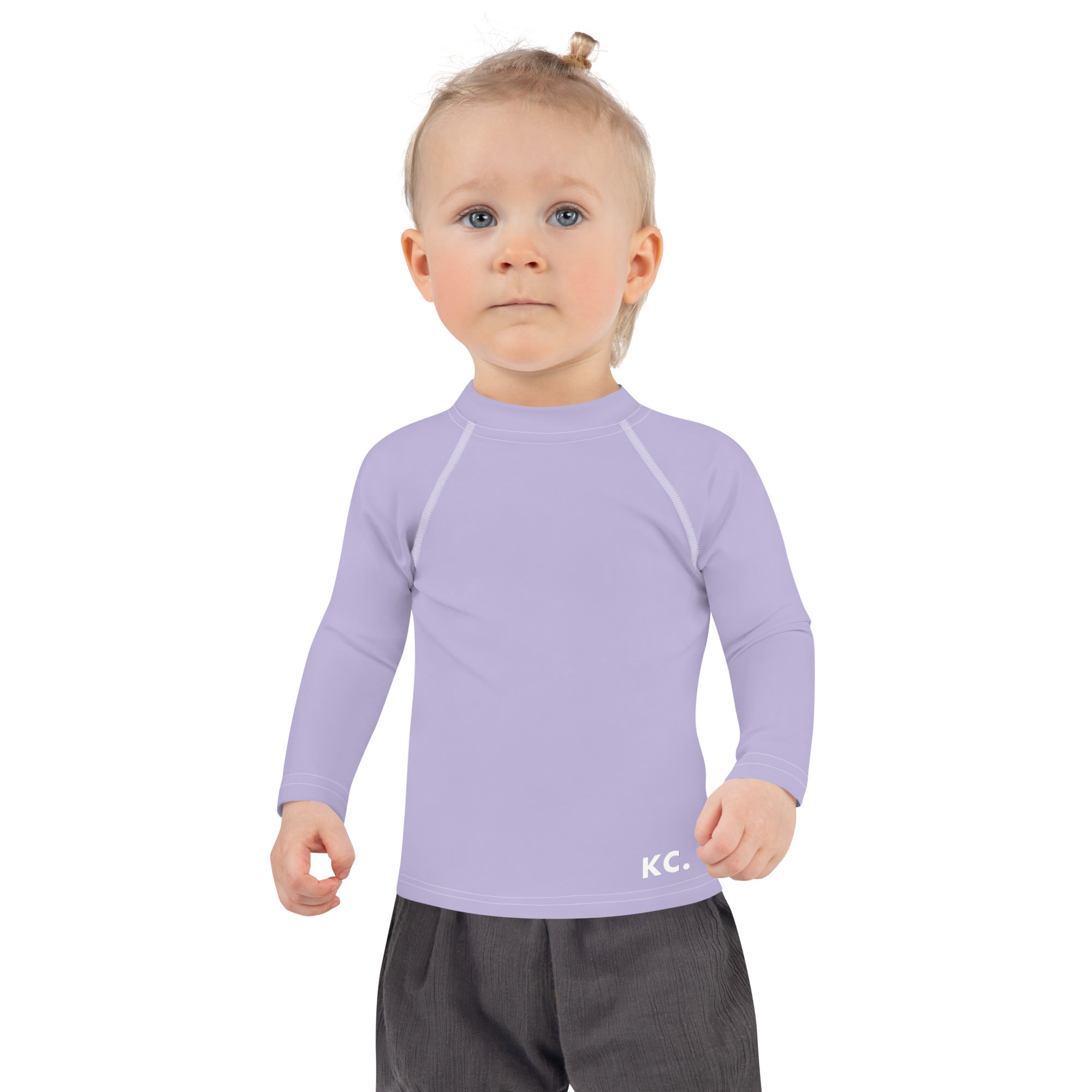 Kids Rash Guard- Lavender