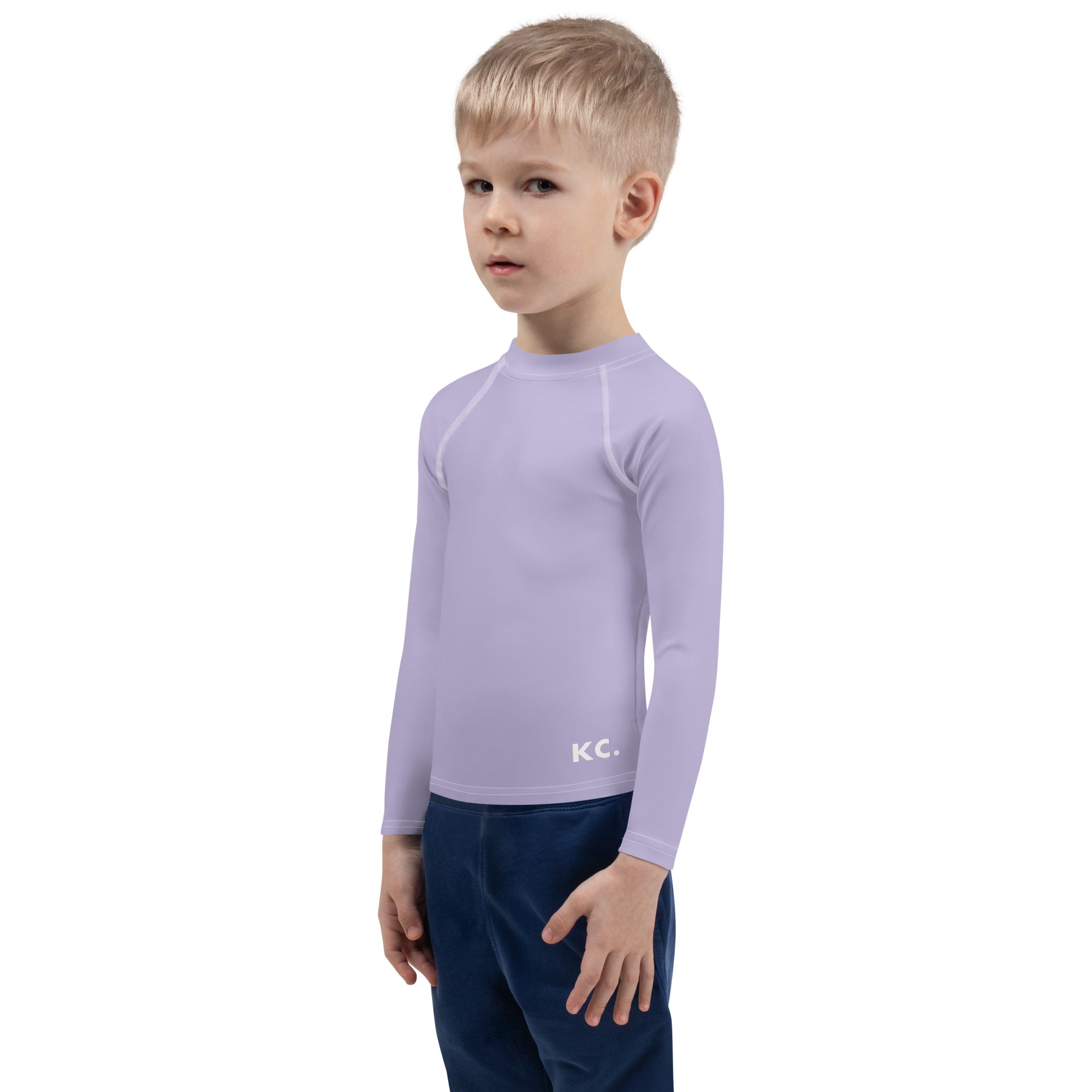 Kids Rash Guard- Lavender